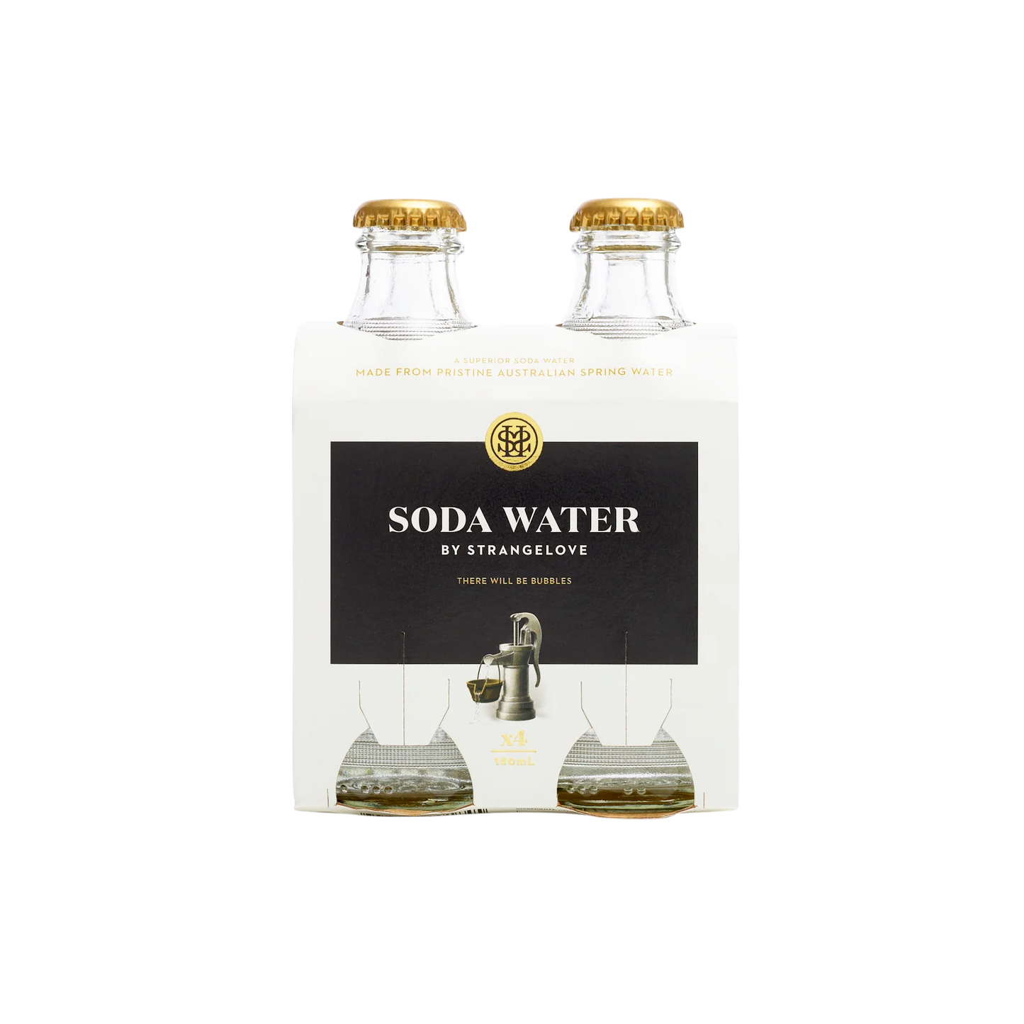 Soda Water 180ml x 4